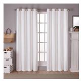 PAIR 63X52 SATEEN TWILL BLACKOUT CURTAINS