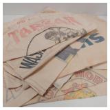 VINTAGE FLOUR SACKS 1