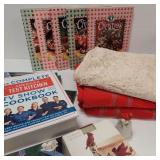 COOKBOOKS, TABLECLOTHS, & MORE