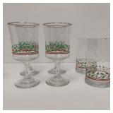 HOLLY BERRY GLASSES