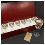 ITALIAN CRYSTAL WINE GLASSES