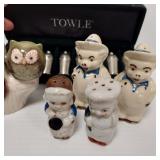 VINTAGE SALT & PEPPER SHAKERS
