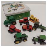DIECAST TOY TRACTORS & TIN