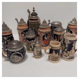 VINTAGE GERMAN BEER STEINS