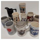 ASST BEER STEINS