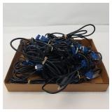 BOX OF 24 VGA MONITOR CABLES
