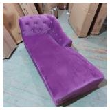 PURPLE CHAISE LOUNGER