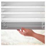 59 X 64 CORDLESS 2" FAUX WOOD BLIND