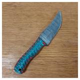 DAMASCUS STEEL HUNTING KNIFE