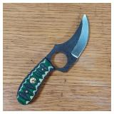 DAMASCUS STEEL SHORT SKINNER KNIFE