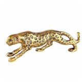 19" DECORATIVE JAGUAR STATUE