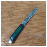 DAMASCUS STEEL POCKET KNIFE