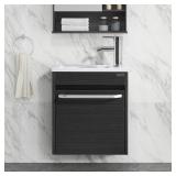 16" WALL MOUNTED SINK VANITY *No Basin