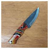 DAMASCUS STEEL HUNTING KNIFE