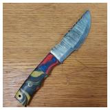 DAMASCUS STEEL HUNTING KNIFE