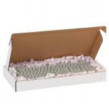 50PK 19 1/8 X 9 1/8 X 2 3/16 WHITE BOX MAILERS