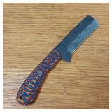 DAMASCUS STEEL BULL CUTTER KNIFE