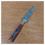 DAMASCUS STEEL BOOT KNIFE