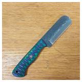 DAMASCUS STEEL BULL CUTTER KNIFE