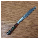 DAMASCUS STEEL POCKET KNIFE