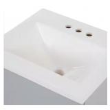 15X10 CERAMIC DROP IN SINK