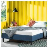 13" FULL SZ UPHOLSTERED PLATFORM BED FRAME