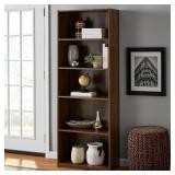 MAINSTAYS 5 TIER BOOKCASE