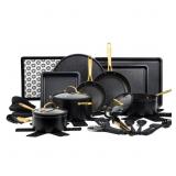 32 PC COOKWARE & BAKEWARE SET