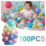 100PC BALL PIT BALLS