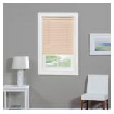 36X64 ALABASTER CORDLESS VINYL MINI BLIND