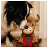 11" HOLIDAY HIGHLAND COW PLUSH