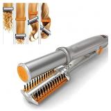 2-IN-1 HAIR CURLING IRON