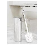 STAINLESS STEEL TOILET BRUSH & HOLDER