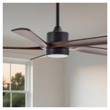52" 5-BLADE LED CEILING FAN