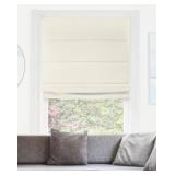 33 X 64 CORDLESS FABRIC ROMAN SHADE