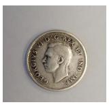 1942 SILVER CANADA DIME