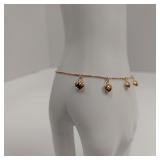 STERLING SILVER HEART BRACELET