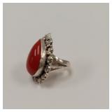 SZ 8 STERLING SILVER 925 RING