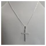 CROSS NECKLACE 925 STERLING SILVER