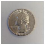 1964 US SILVER QUARTER