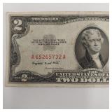 1953 US $2 BANK NOTE