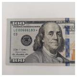 $100 US * STAR BANK NOTE