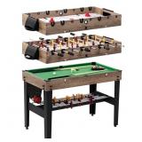 48" 3-IN-1 GAMES TABLE