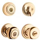 KWIKSET ENTRY KNOB & DEADBOLT COMBO