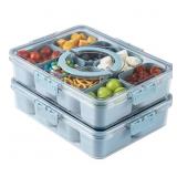 2PK SNACK/LUNCH BOXES