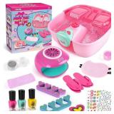 KIDS SPA DAY & NAIL SALON SET