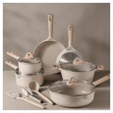 13PC NONSTICK CERAMIC COOKWARE SET