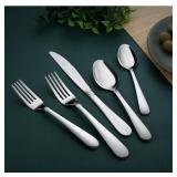20PC STAINLESS STEEL FLATWARE SET