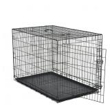 LARGE SINGLE DOOR FOLDABLE DOG CRATE
