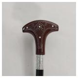 WOOD INLAY CANE